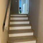 Облицованы металлические каркасы лестниц