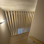 Облицованы металлические каркасы лестниц