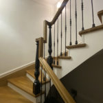 с цокольного на второй этаж